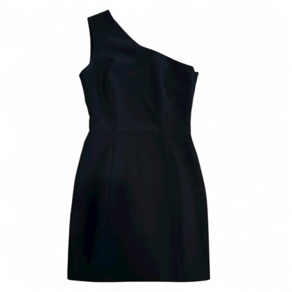 Gianni Bini Elegant Black One-Shoulder Dress   Size 2.       EXCELLENT CONDITION